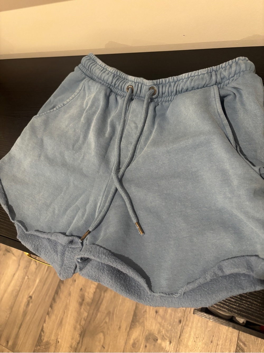 Roxy Women’s Light Blue Athletic Drawstring Shorts